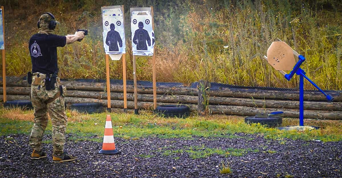 Pištoľ: Streľba na pohyblivý terč